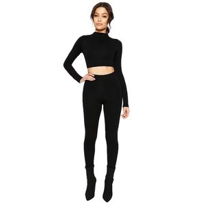 Naked Wardrobe Feelin’ Oh So Tight Cropped Top